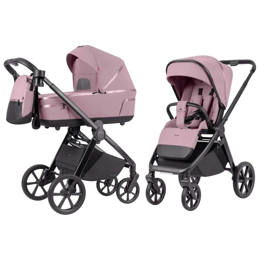 Коляска универсальная CARRELLO Omega CRL-6540 (2in1) Galaxy Pink