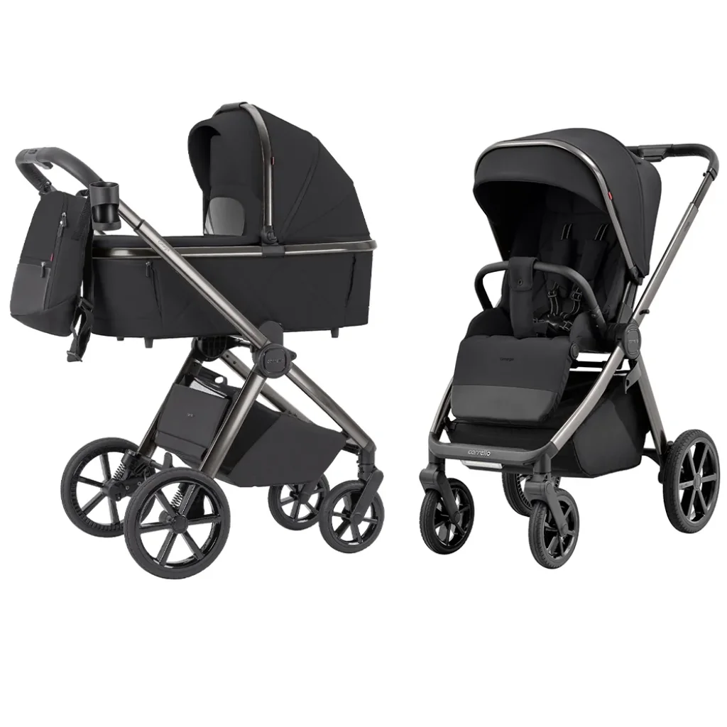 Коляска універсальна CARRELLO Omega CRL-6530/1 (2in1) Absolute Black