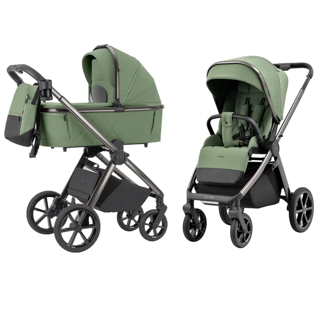 Коляска универсальная CARRELLO Omega CRL-6530/1 (2in1) Perfect Green