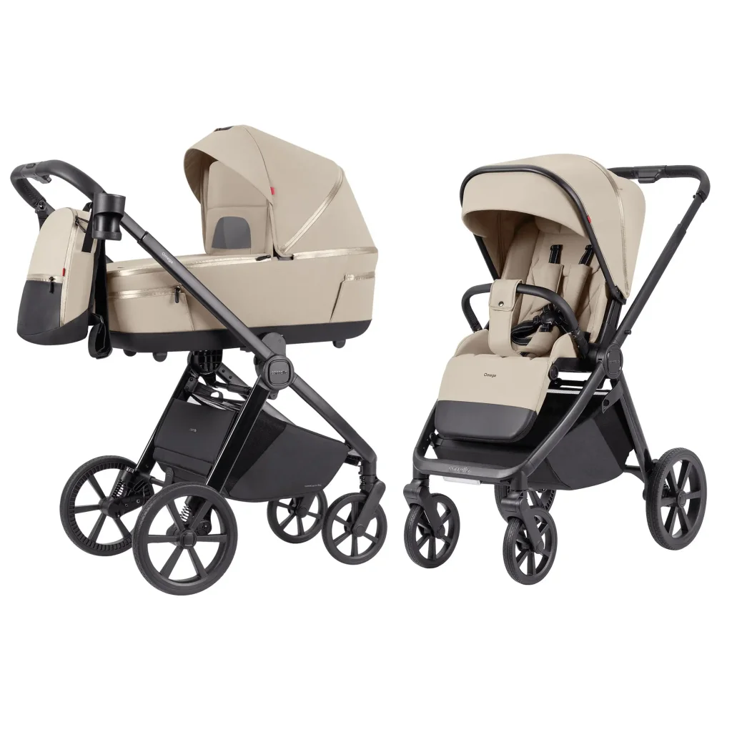Коляска універсальна CARRELLO Omega CRL-6540/1 Solar Beige (2in1)