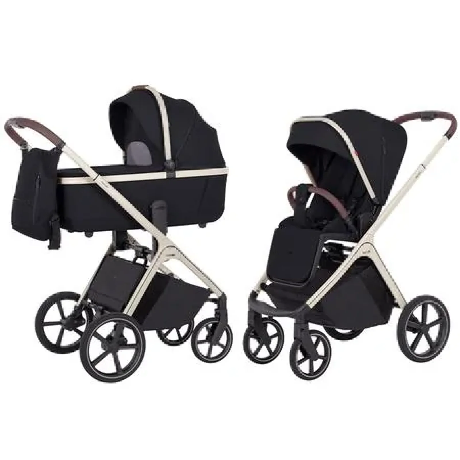 Коляска універсальна CARRELLO Vector CRL-6550 2в1 Pearl Black