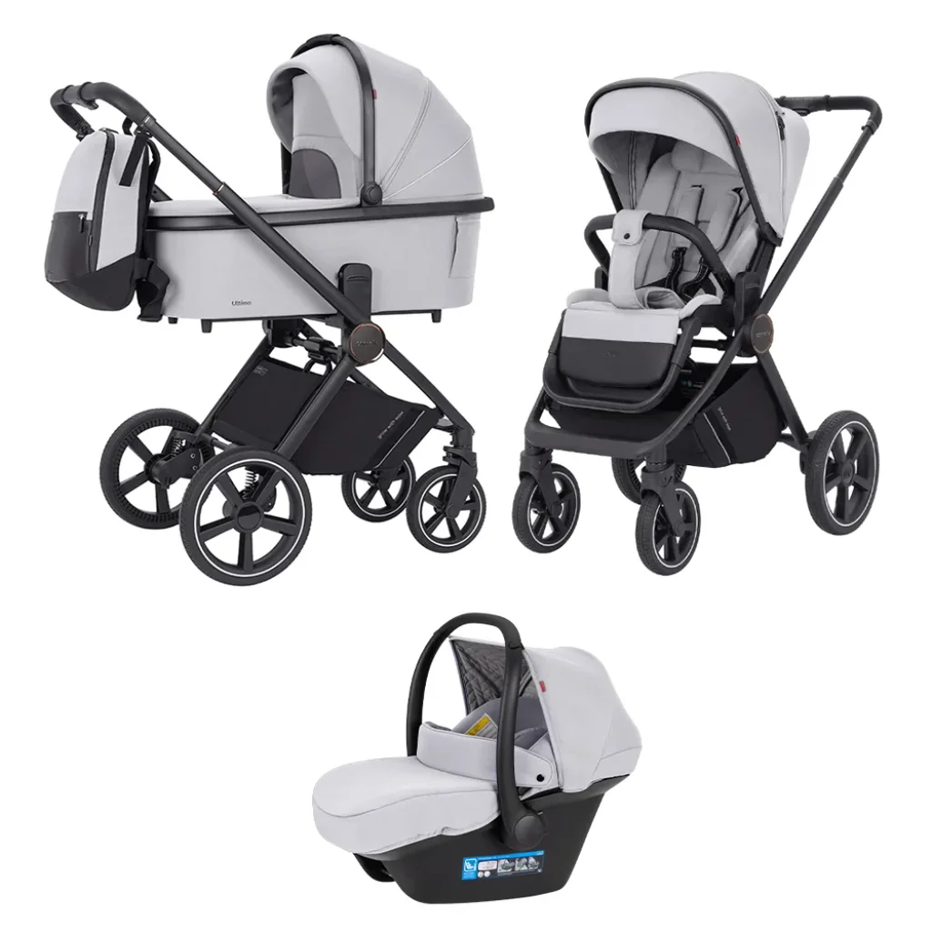 Коляска універсальна CARRELLO Ultimo CRL-6519 (3in1) Arctic Grey