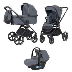 Коляска універсальна CARRELLO Ultimo CRL-6519 (3in1) Cool Grey