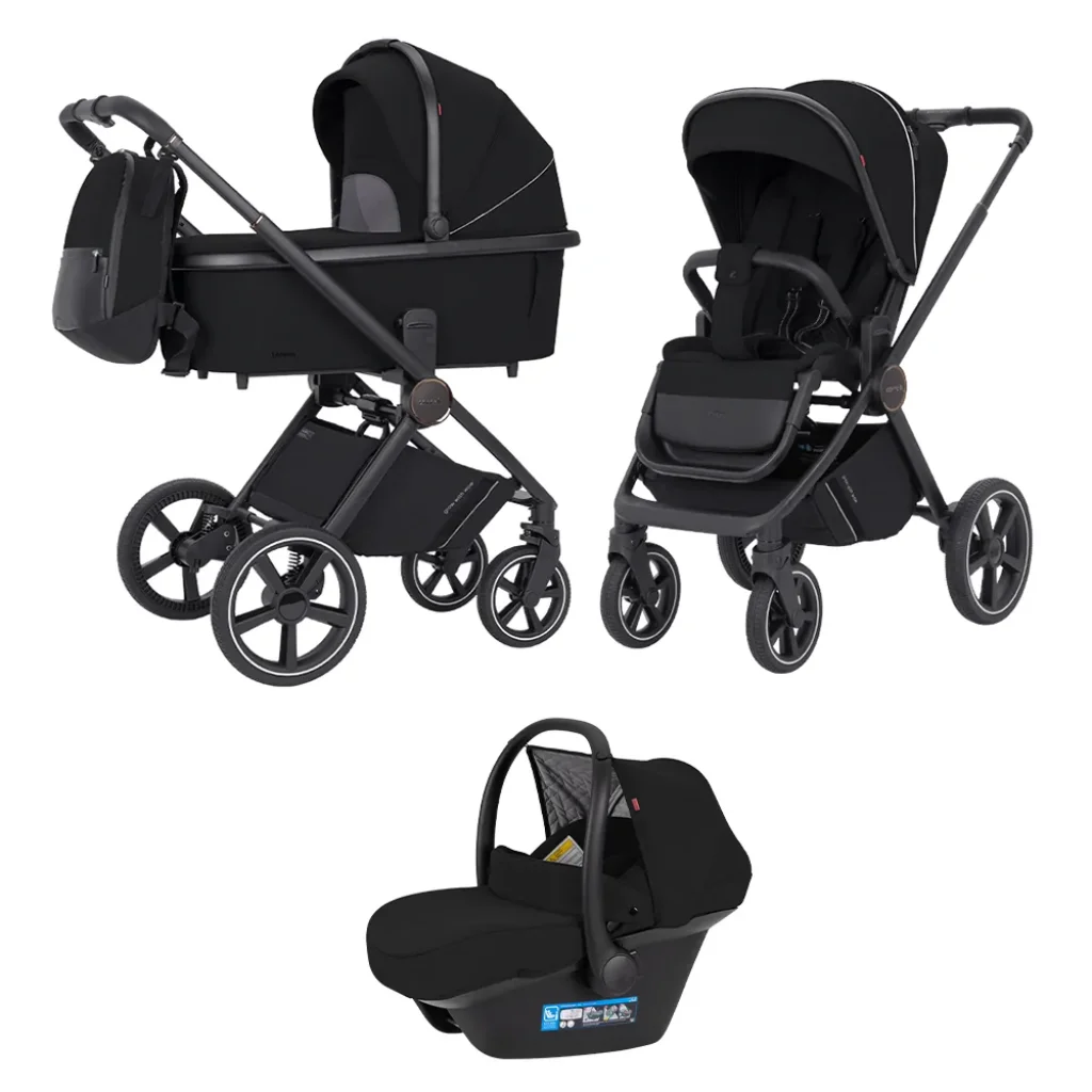 Коляска універсальна CARRELLO Ultimo CRL-6519 (3in1) Sable Black