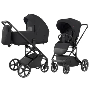 Коляска універсальна CARRELLO Alfa CRL-6522 (2in1) Rock Black