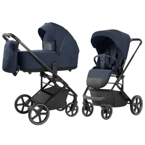 Коляска універсальна CARRELLO Alfa CRL-6522 (2in1) Denim Blue