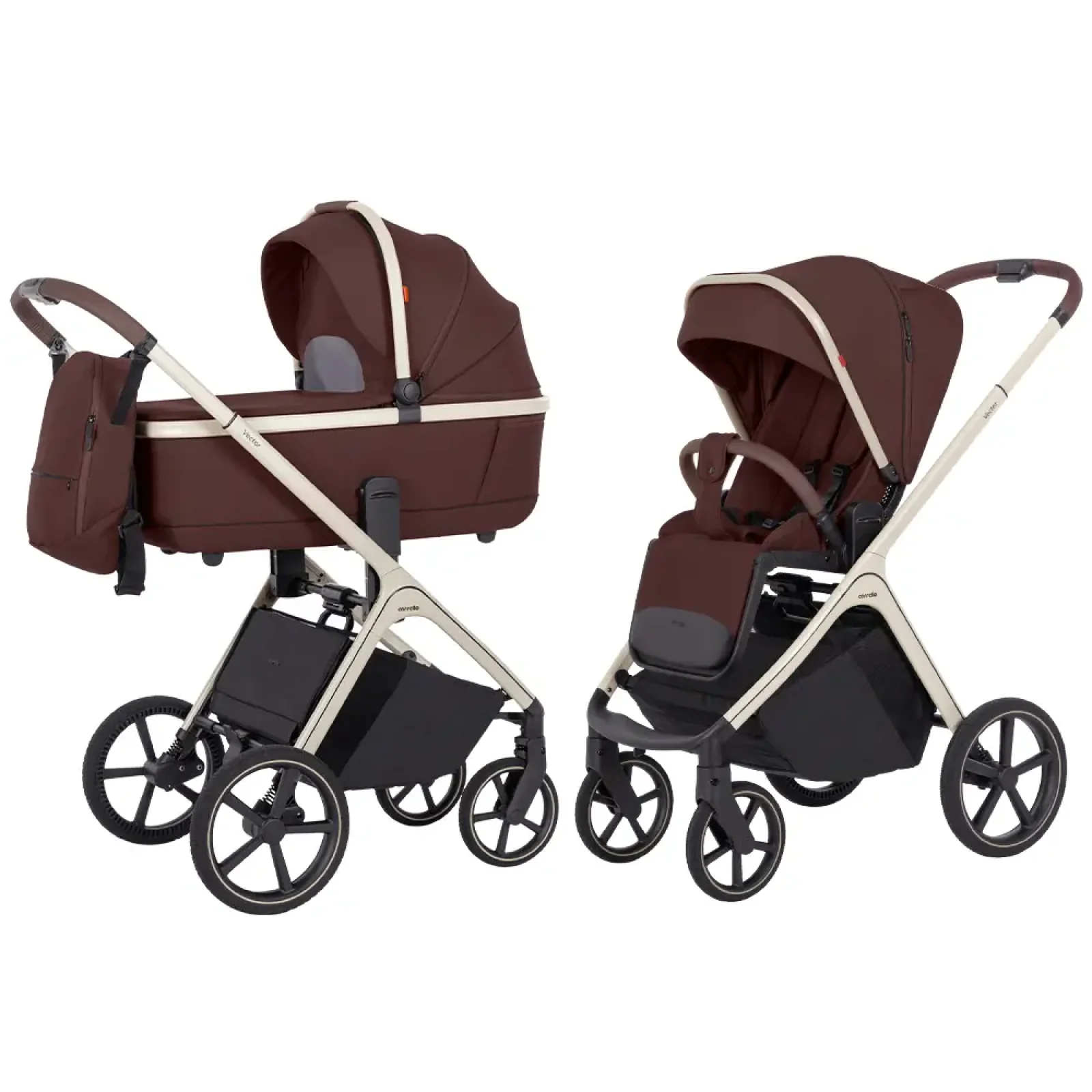 Коляска універсальна CARRELLO Vector CRL-6550 2в1 Sienna Beige