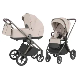 Коляска універсальна CARRELLO Ultra CRL-6527 2в1 Maple Beige (Color Frame)