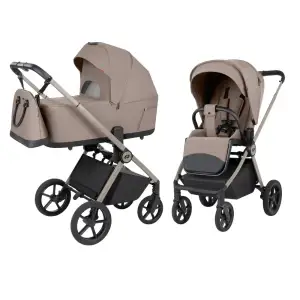Коляска універсальна CARRELLO Ultra CRL-6556 2в1 Vintage Beige