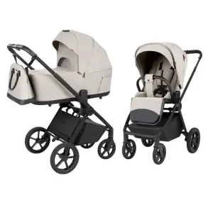 Коляска універсальна CARRELLO Ultra CRL-6556 2в1 Milk Grey