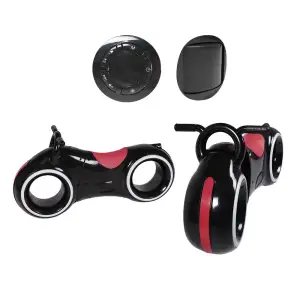 Беговел Baby Tilly GS-0020 Black/Red Bluetooth LED-подсветка