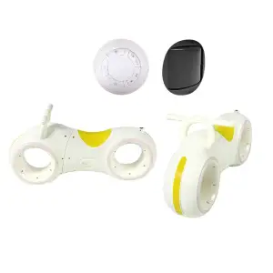 Беговел Baby Tilly GS-0020 White/Yellow Bluetooth LED-подсветка