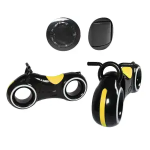 Беговел Baby Tilly GS-0020 Black/Yellow Bluetooth LED-подсветка