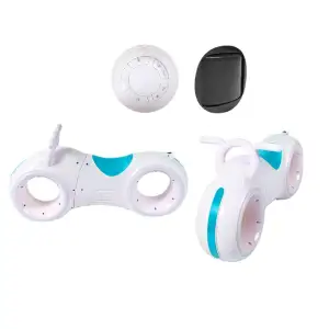 Беговел Baby Tilly GS-0020 White/Blue Bluetooth LED-подсветка