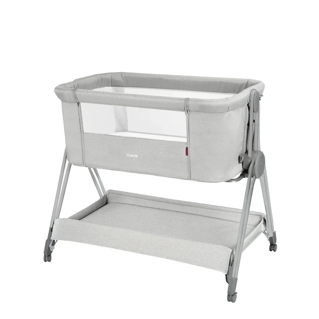Дитяче ліжечко CARRELLO Gracia CRL-16502 Cool Grey
