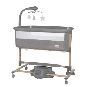 Дитяче ліжечко-гойдалка CARRELLO Bloom CRL-10304 Eos Grey