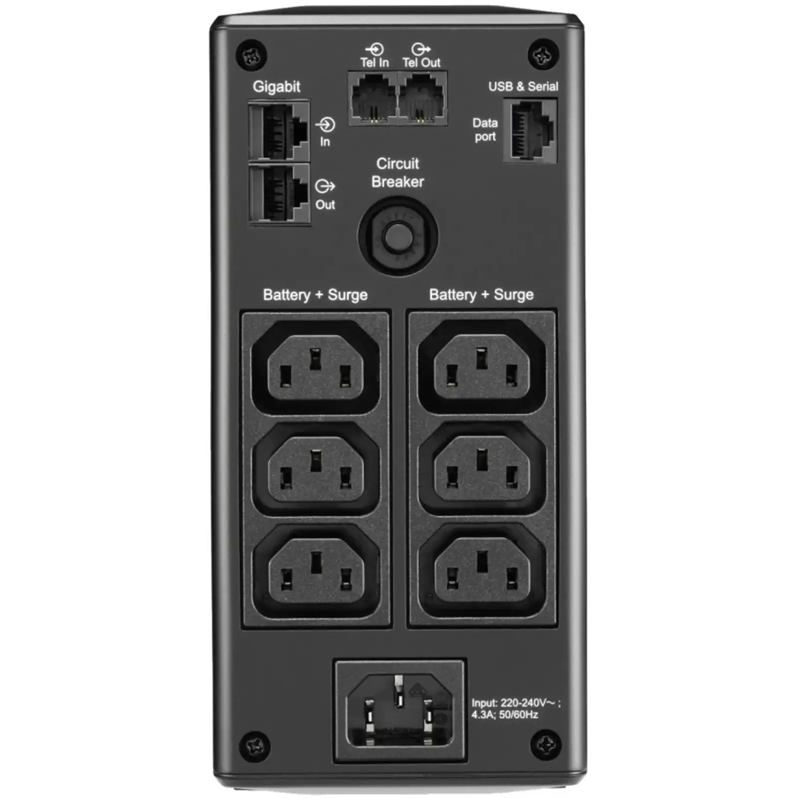 ДБЖ APC Back UPS Pro 650VA/390W, LCD, USB, 6xC13, (BR650MI) UA