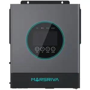 Інвертор Marsriva OFF-G 5.0 kW 230V RS232/RS485 CE PF1 VOL VM III 5,0 кВт TWIN-24 V, з Wi-Fi (MR-SPF5K-LP1-TL20E) UA