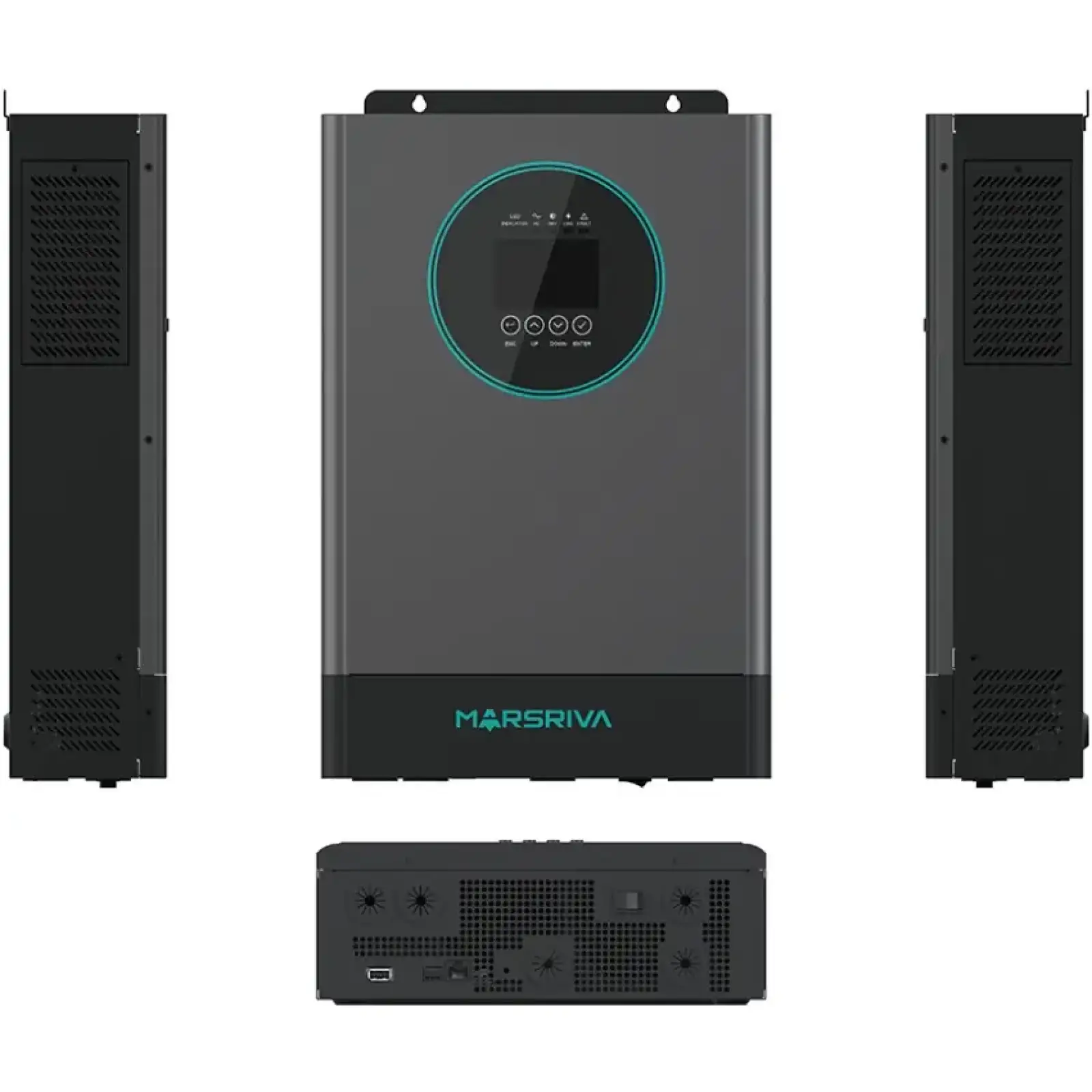 Інвертор Marsriva OFF-G 3.6 kW 230V RS232/RS485 CE PF1 VOL VM III 3,3 кВт TWIN-24V, з Wi-Fi (MR-SPF3.6K-LP1-TL20E) UA