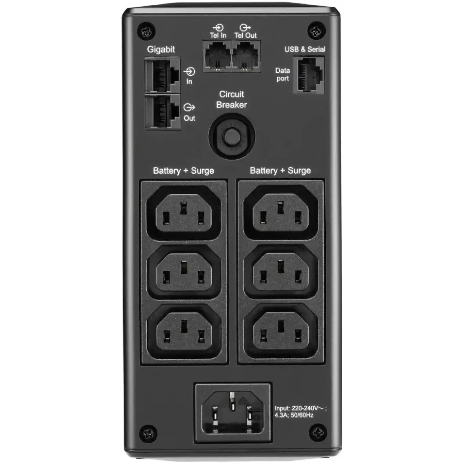 ДБЖ APC Back UPS Pro 900VA/540W, LCD, USB, 6xC13, (BR900MI) UA