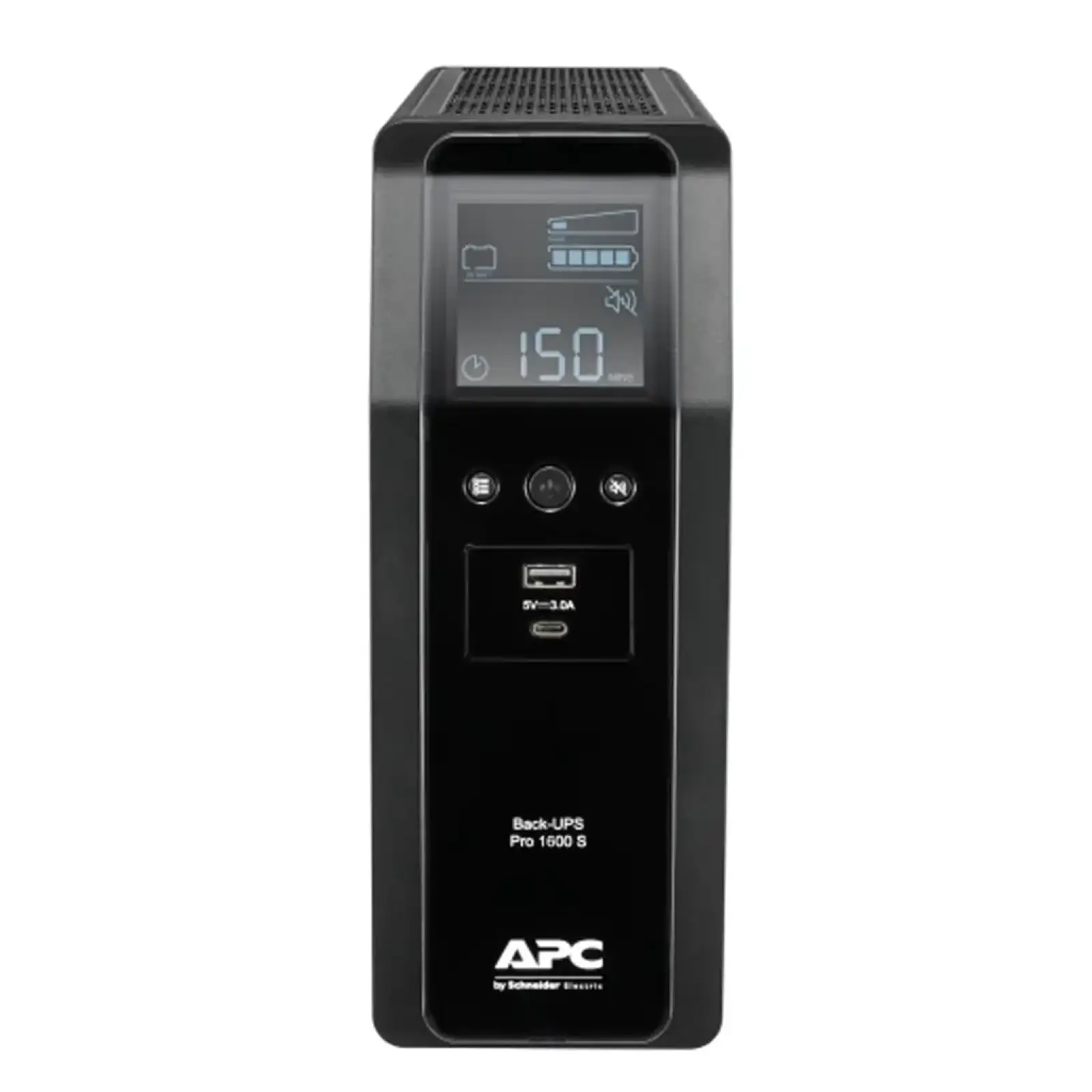 ДБЖ APC Back UPS Pro S 1600VA/720W, LCD, USB, 6+2 C13, (BR1600SI) UA