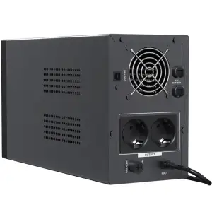 ДБЖ Marsriva MR-UF1500P-H, 1500ВА/1200Вт, чиста синусоїда змінного струму, без АКБ, 24B UA