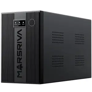 ДБЖ Marsriva MR-UF1000, 1000ВА/600Вт, Line-Interactive, LED version, 3хSchuko, 2*12V/9Ah UA