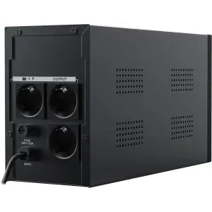 ДБЖ Marsriva MR-UF1000, 1000ВА/600Вт, Line-Interactive, LED version, 3хSchuko, 2*12V/9Ah UA