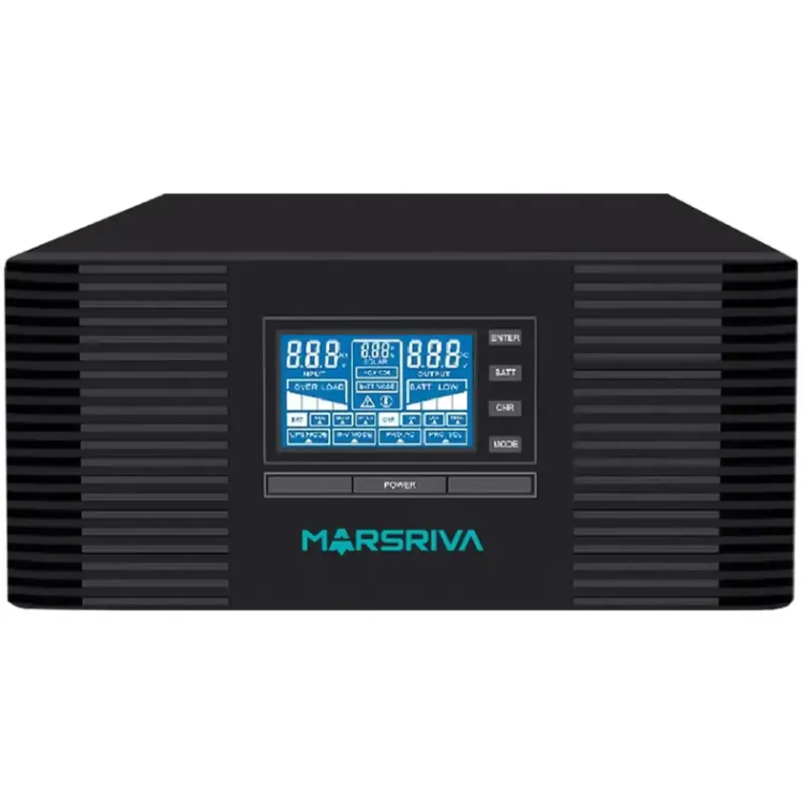 ДБЖ Marsriva MR-UT1200, 1200ВА/1000Вт, чиста синусоїда змінного струму, без АКБ, 12B UA