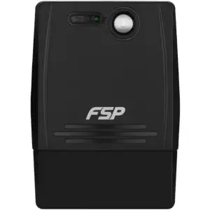 ДБЖ FSP FP650, 650VA/360W, Schuko*2, USB + RJ45, 230V/50Hz, Black (PPF3601402) UA