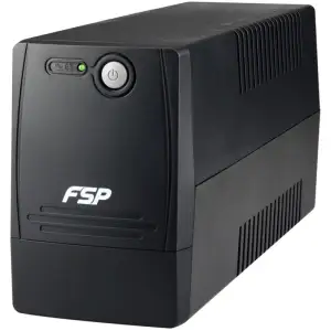 ДБЖ FSP FP650, 650VA/360W, Schuko*2, USB + RJ45, 230V/50Hz, Black (PPF3601402) UA