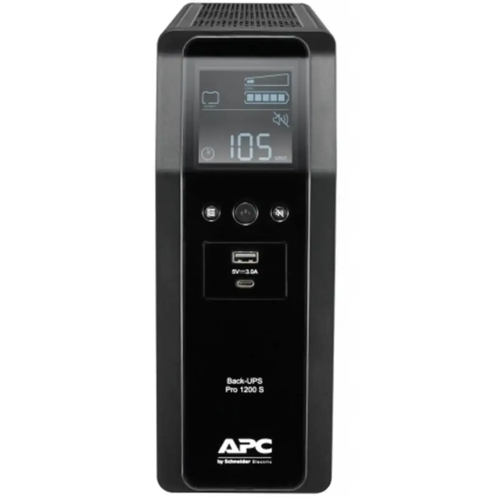 ДБЖ APC Back UPS Pro S 1200VA/720W, LCD, USB, 6+2 C13, (BR1200SI) UA