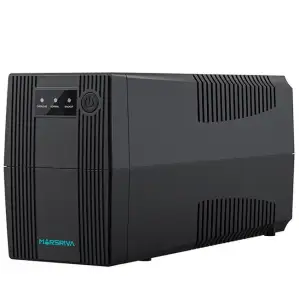 ДБЖ Marsriva MR-UF600, 600ВА/360Вт, Line-Interactive, LED version, 2хSchuko, 1*12V/7Ah UA