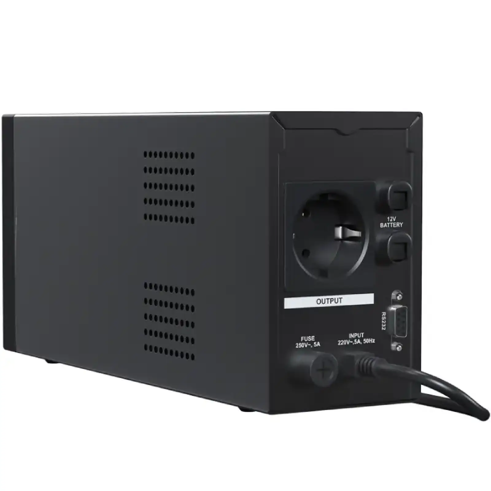 ДБЖ Marsriva MR-UF600P-H, 600ВА/360Вт, чиста синусоїда змінного струму, без АКБ, 12B UA