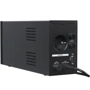 ДБЖ Marsriva MR-UF600P-H, 600ВА/360Вт, чиста синусоїда змінного струму, без АКБ, 12B UA