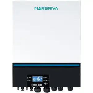 Інвертор Marsriva OFF-G 8.0 kW 230V RS232/RS485 CE PF1 VOL VM I 8KW TWIN-48V, include wifi (MR-SPF8000M TWIN-Ver.1) UA