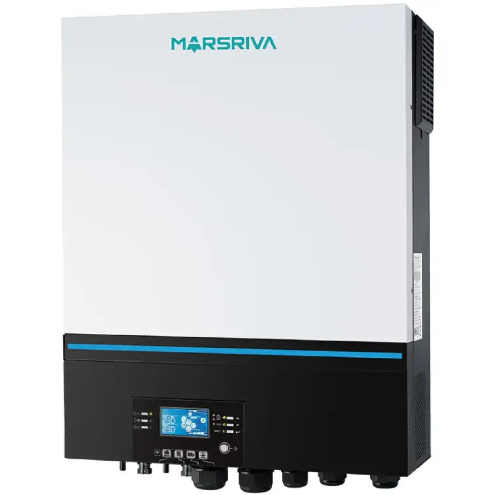 Інвертор Marsriva OFF-G 8.0 kW 230V RS232/RS485 CE PF1 VOL VM I 8KW TWIN-48V, include wifi (MR-SPF8000M TWIN-Ver.1) UA