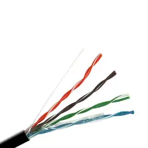 Кабель UTP Cat-5e Ok-NET, КПП-ВП (100) 4х2х0,51 (пометрово) для зовнішньої прокладки (49219 пометрово) UA