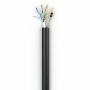 Кабель UTP Cat-5e Ok-NET, (бухта 500м) для зовн.прокл., з тросом (49223M500) UA