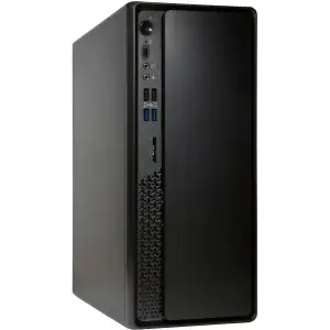 Корпус Chieftec UNI BS-10B-300 mATX , Блок питания 300W, SLIM FF, USB Type C, CardReader UA