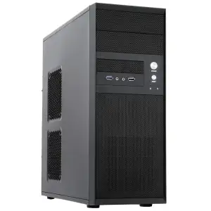 Корпус Chieftec MESH CQ-01B-U3-OP ATX, без БЖ, Black UA