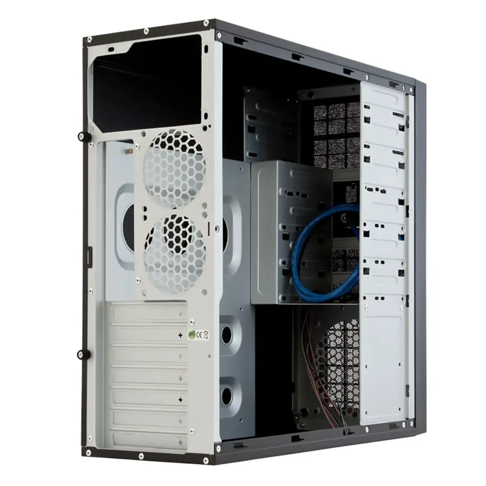 Корпус Chieftec MESH CQ-01B-U3-OP ATX, без БЖ, Black UA
