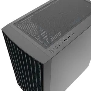 Корпус Modecom BREEZE BLACK USB 3.0x2 USB-Cx1 ARGB 4x140mm fans без Блок питания ATX (AT-BREEZE-MG-ARGB-10-0000) UA