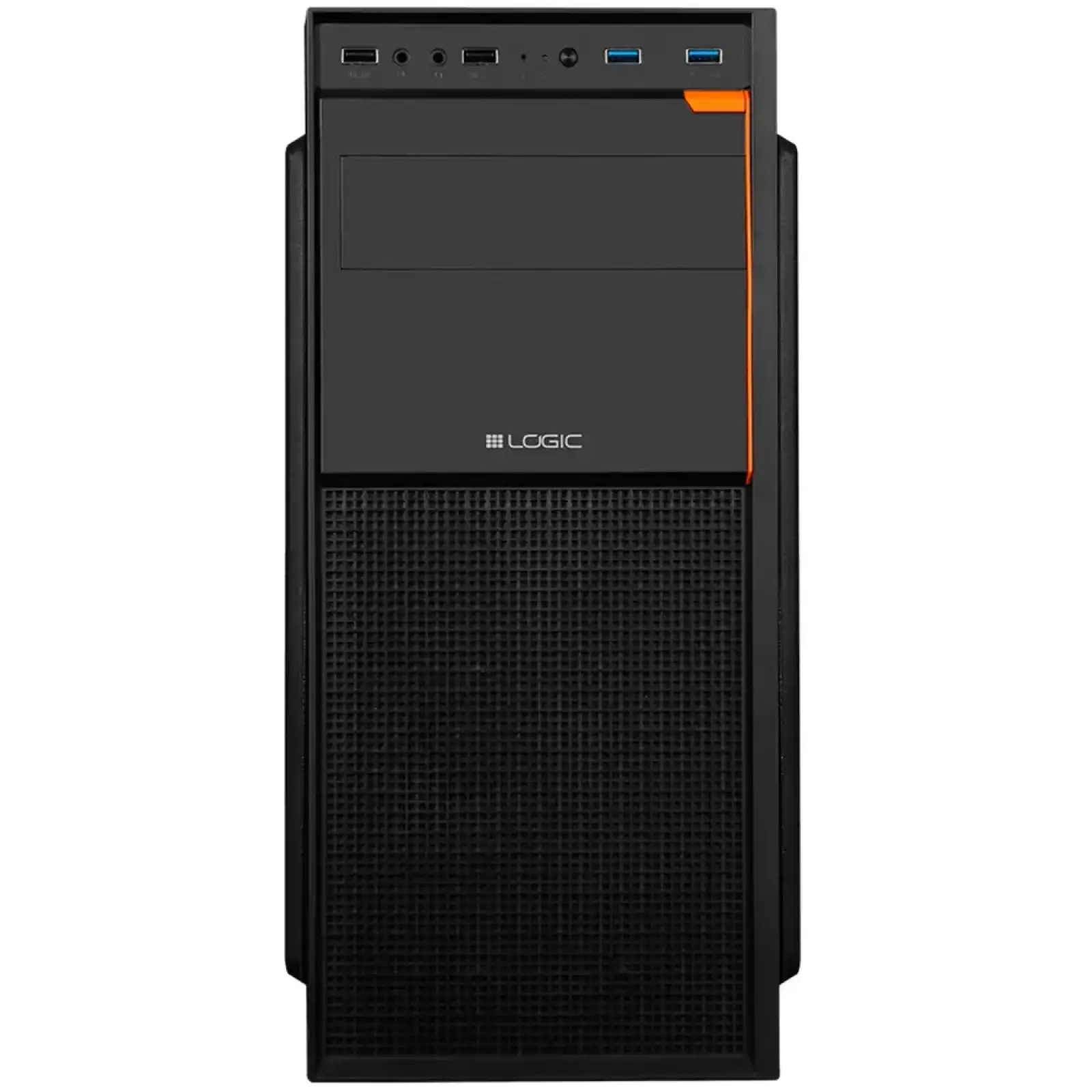 Корпус LogicConcept J23 USB 3.0x2+2.0x2 BLACK без Блок живлення ATX (AT-J023-10-0000000-0002) UA