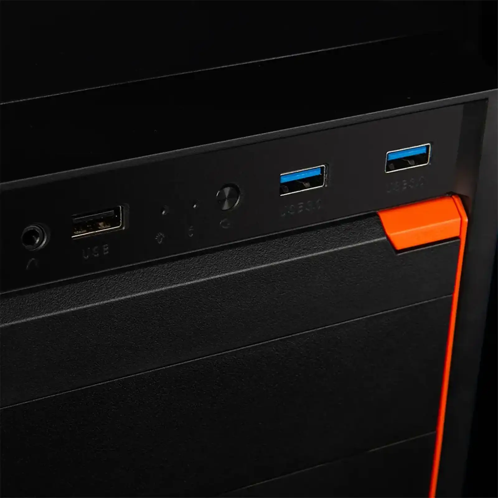 Корпус LogicConcept J23 USB 3.0x2+2.0x2 BLACK без Блок живлення ATX (AT-J023-10-0000000-0002) UA