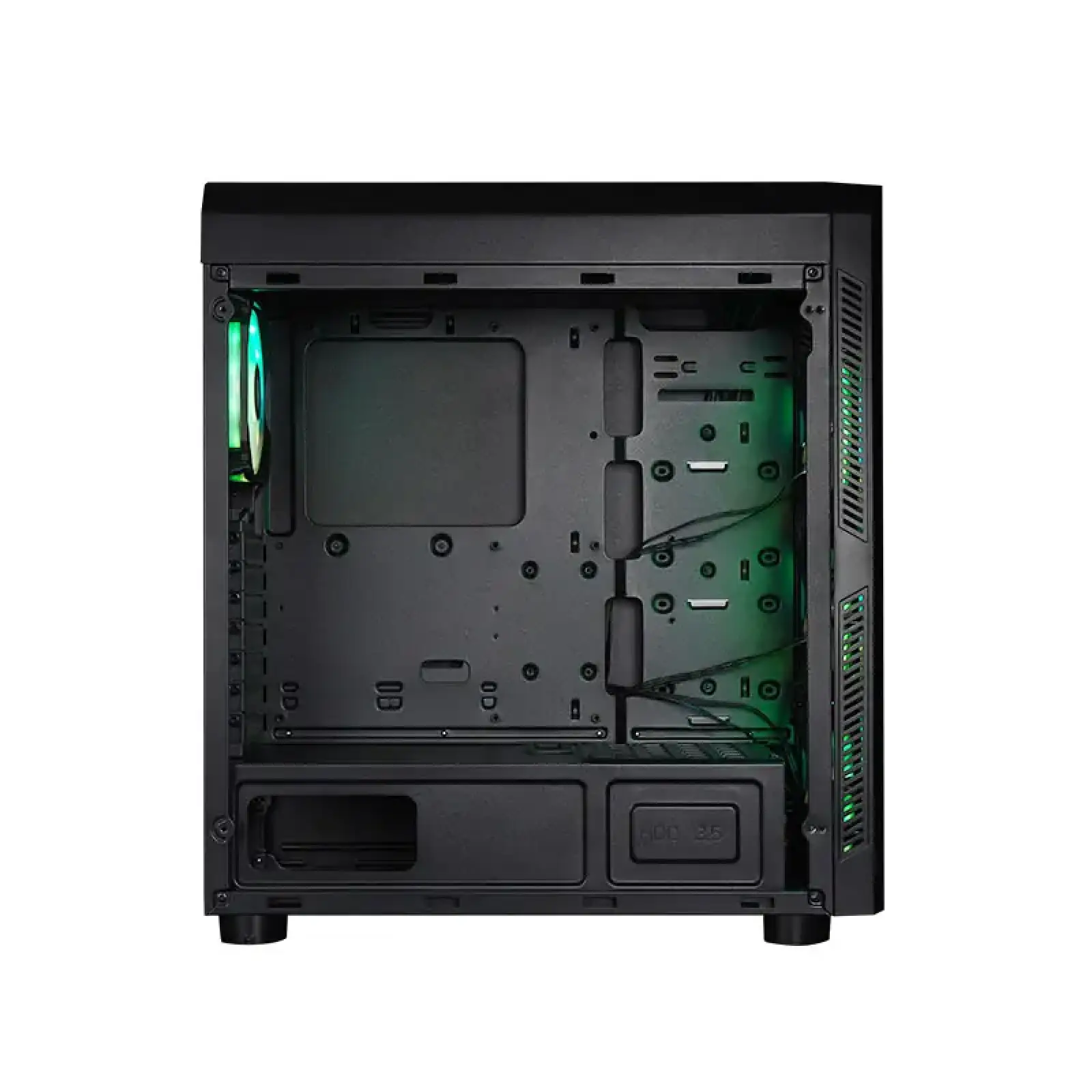 Корпус Chieftec SCORPION 4 GL-04B-OP 4x120mm A-RGB, ATX, без БЖ, Black (GL-04B-OP#) UA