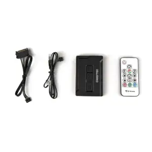 Корпус Chieftec SCORPION 4 GL-04B-OP 4x120mm A-RGB, ATX, без БЖ, Black (GL-04B-OP#) UA