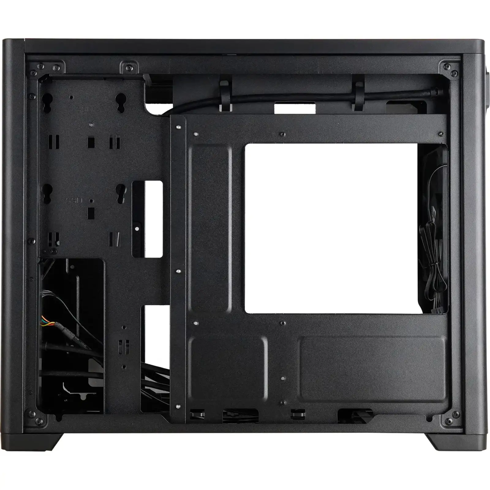 Корпус Chieftec UNI BX-10B-M-OP mATX, без БЖ, Black UA