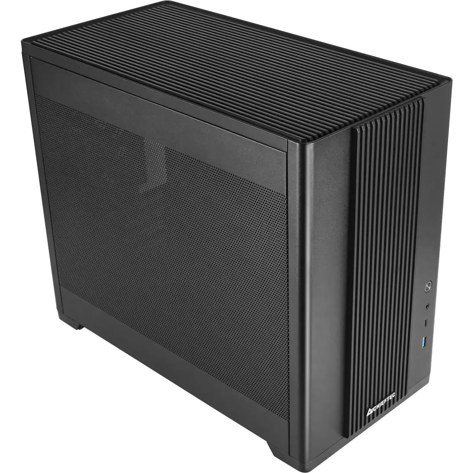 Корпус Chieftec UNI BX-10B-M-OP mATX, без БЖ, Black UA