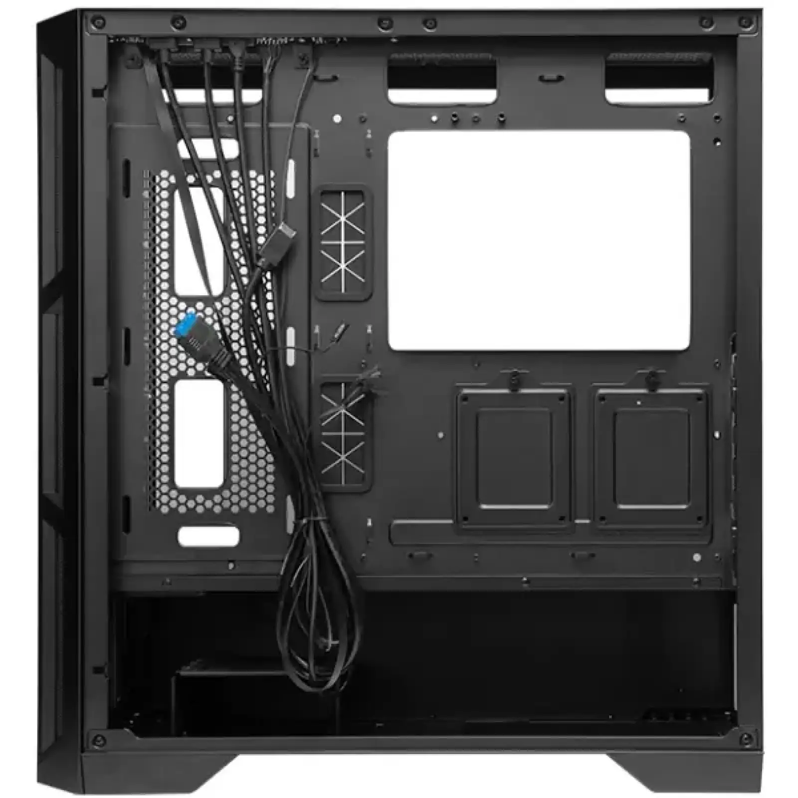 Корпус Chieftec APEX Q GA-01B-Q-OP 2x140mm+1x120mm, USB-C, E-ATX, без БЖ, Black UA